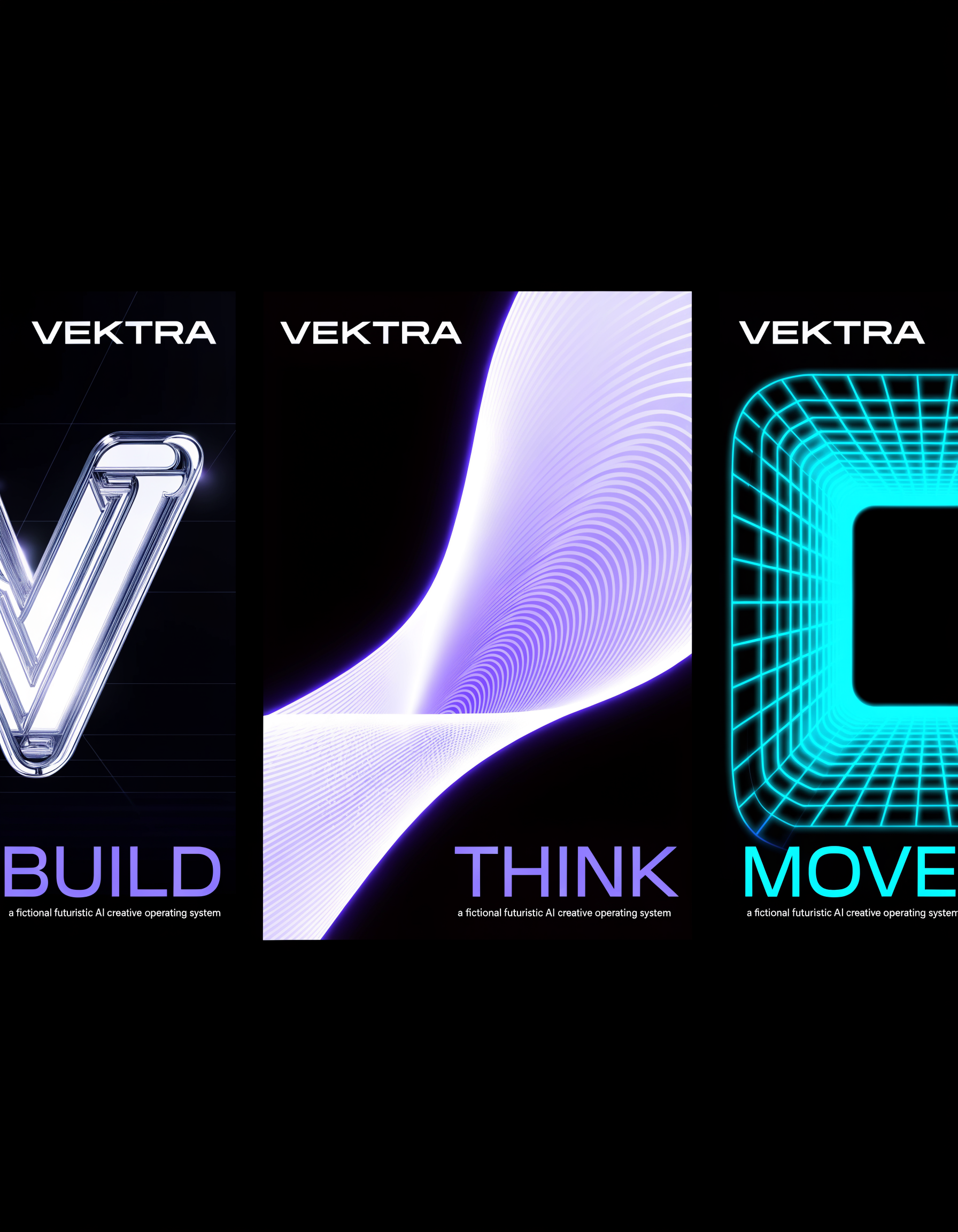 Triptyque de campagne sociale VEKTRA